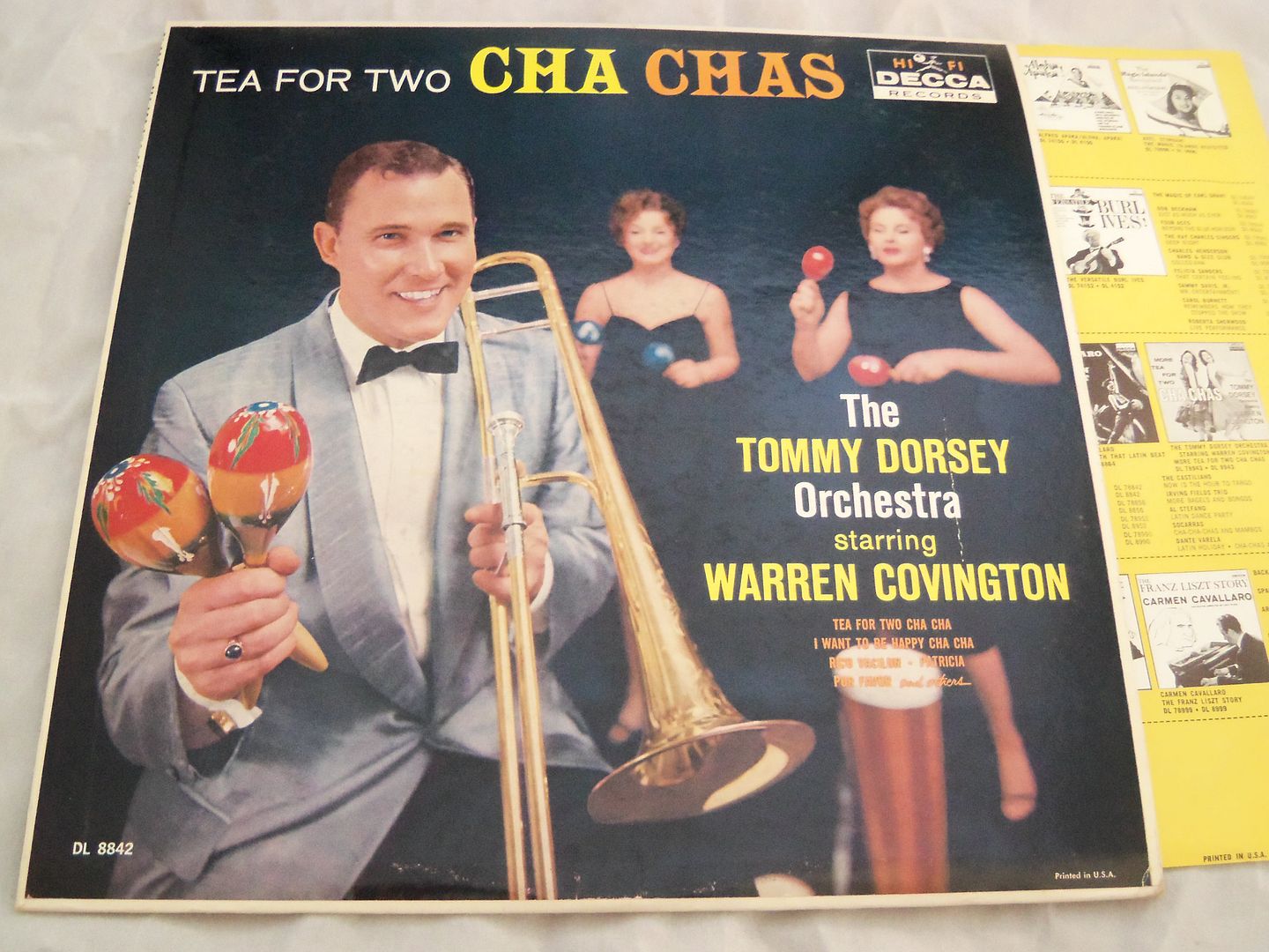 Tommy Dorsey Tea for two cha chas (Vinyl Records, LP, CD) on CDandLP